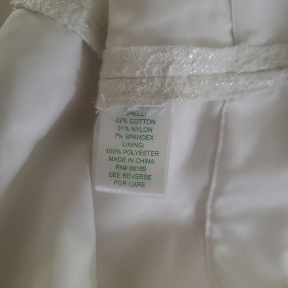 NWOT LILLY PULITZER MARIELLE CAMEO WHITE RACE FOR THIS LACE STRAPLESS DRESS - Picture 11 of 15